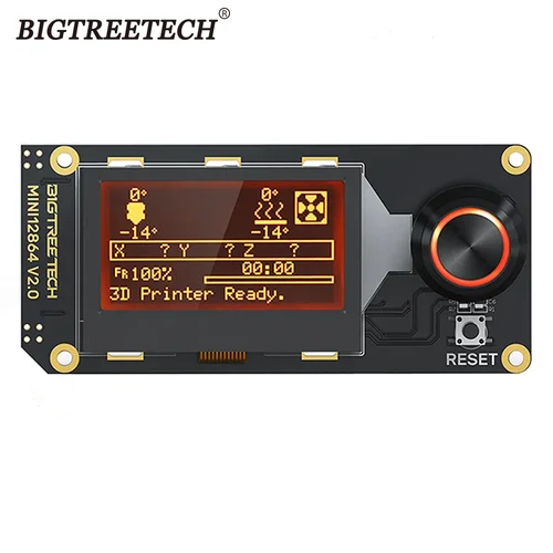 BIGTREETECH MINI 12864 V2.0 pantalla LCD para Octopus Pro SKR V1.4 Turbo SKR MINI E3 V3.0 MEGA2560 Chip placa base VORON