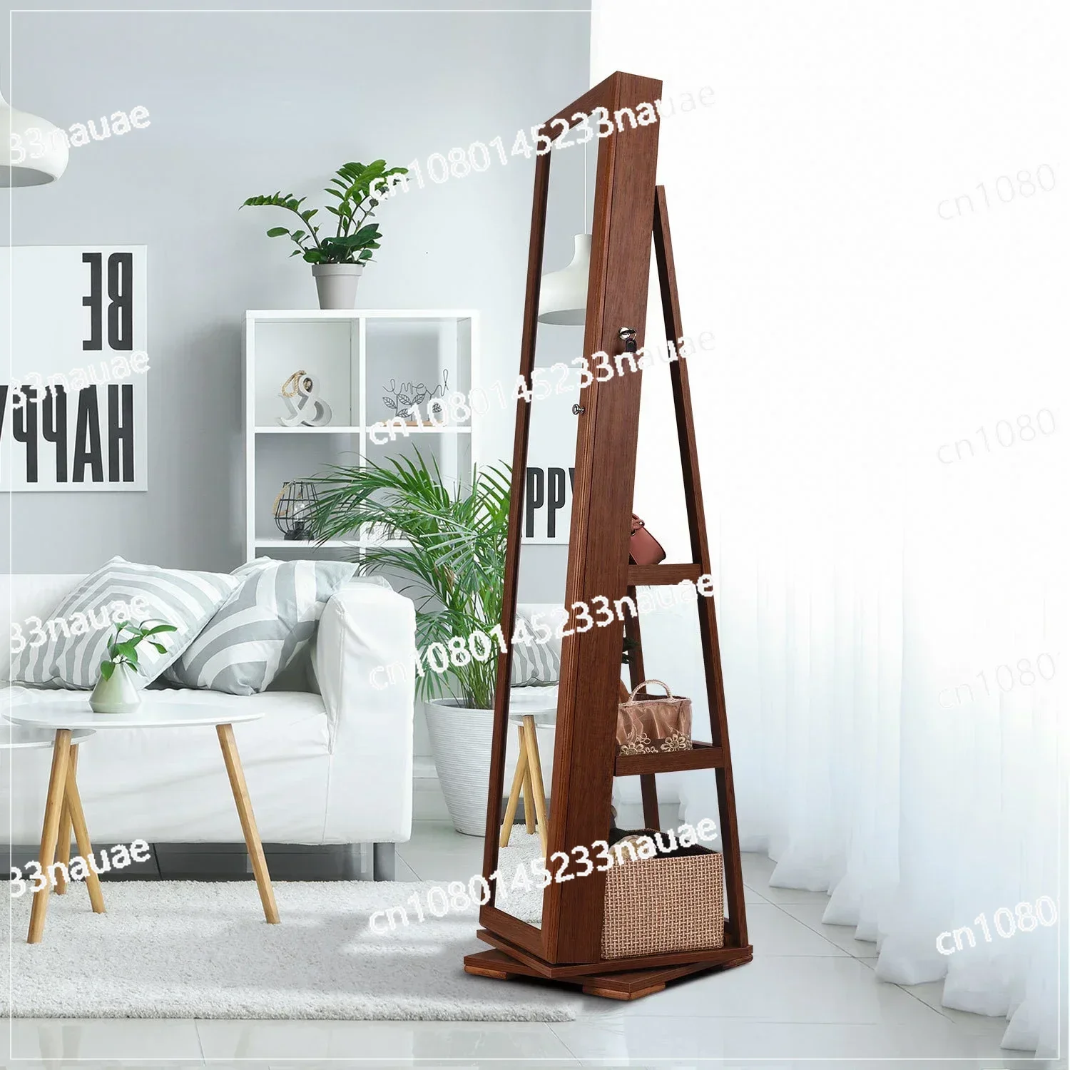 

Living Room Furniture Full-length Mirror Jewelry Storage Cabinet Household Full-length Mirror Wall-mounted Fitting Mod