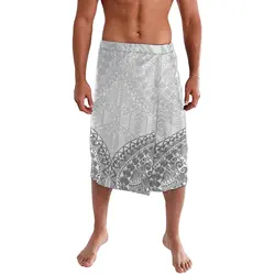 Pacific Islands Men Clothing Lavalava Ie Faitaga Polynesian New Print Design Sulu Samoa Ethnic Beachwear Sarong