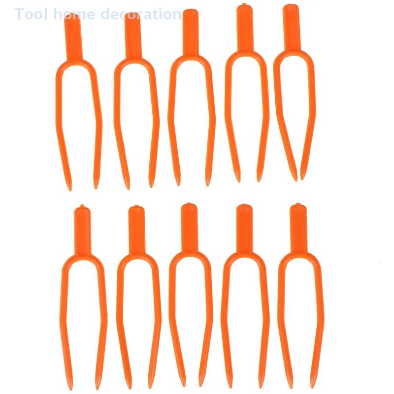 50 clip per piante in plastica, morsetto di fissaggio per fissaggio, clip per coltivazione di fragole