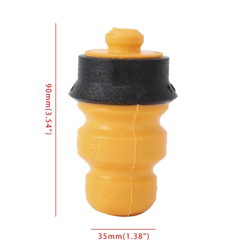 2PCS Rear Axle Suspension Rebound Rubber Buffer Block For Peugeot 207 301 2008 Citroen C3 Celysse 516680 / 9804750280