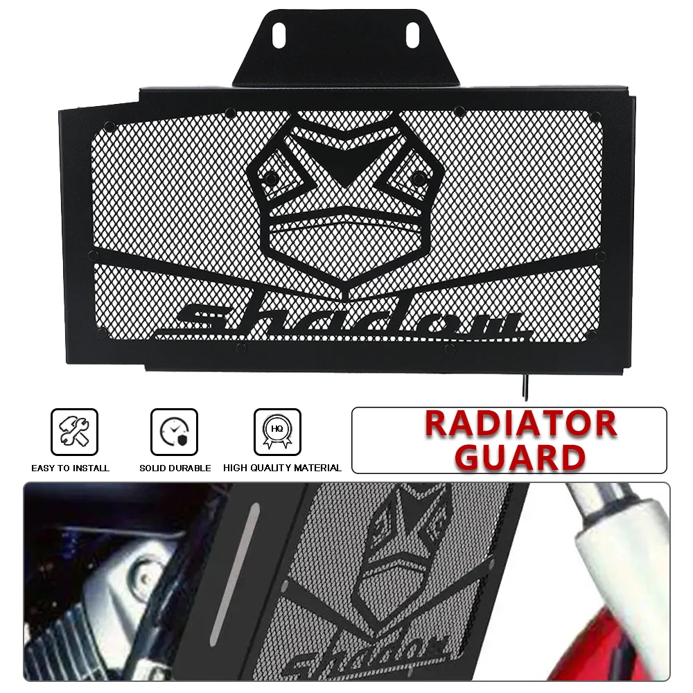 Motorcycle Radiator Grille Guard Cover Protector Grill FOR Honda VT125 shadow VT 125 SHADOW 2002 2003 2004 2005 2006 2007 2008