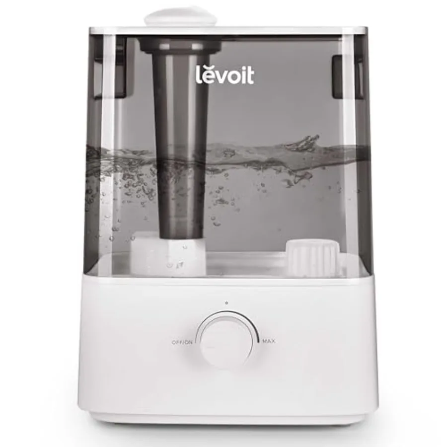 

Classic300 Ultrasonic Top Fill Humidifier with Extra Large 6L Tank for Continuous 60-Hour Operation Ideal for Large Rooms and B