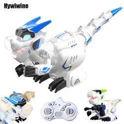 JJRC Remote Control Dinosaur Toys for Kids 2.4G RC Dinosaur Robot Toy with Verisimilitude Sound for Kids Boy Girls Children Gift