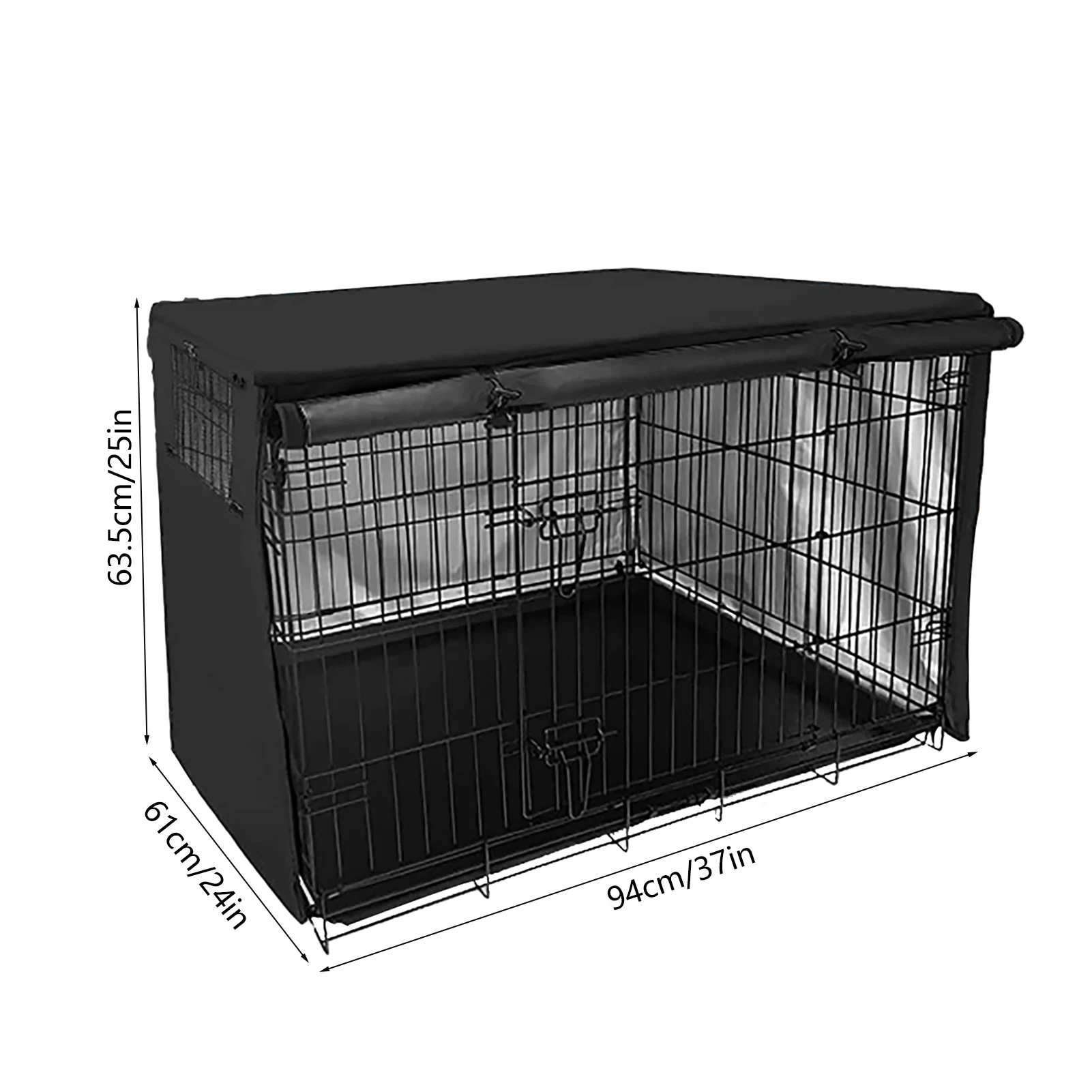 Waterproof dog Cage Collapsible Dog Cage CoverCover Oxford Fabric Outdoor Dog Tent Parrot Rainproof Accessory Pet Supplies