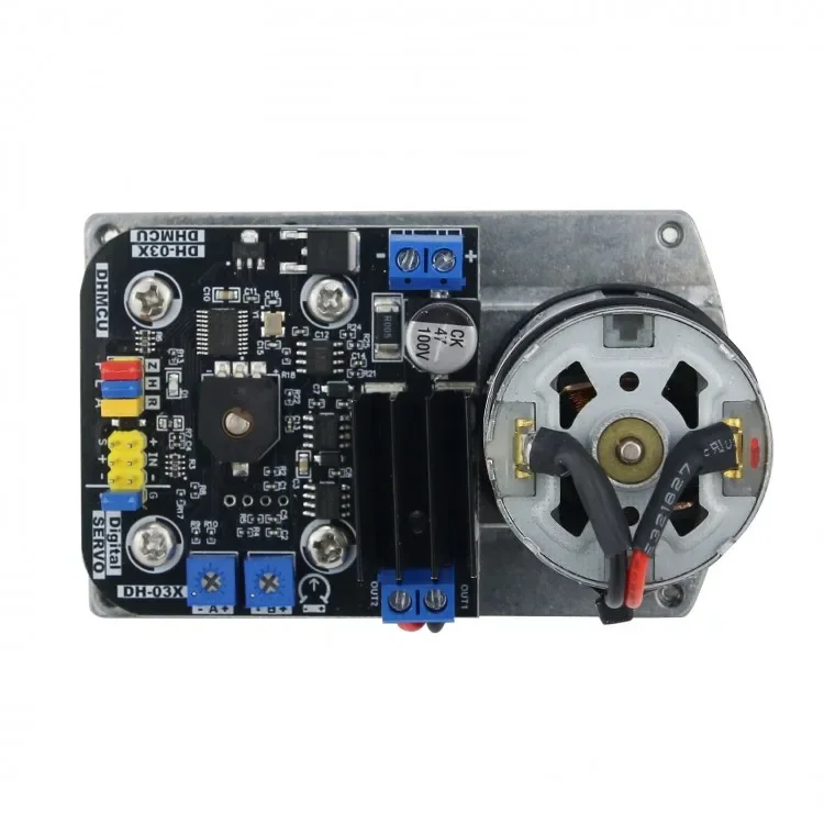 DH-03X High-Torque 400KG/CM Dikke Metal Gear Servo voor RC Industriële Robots Digitale Servo Module en Kit