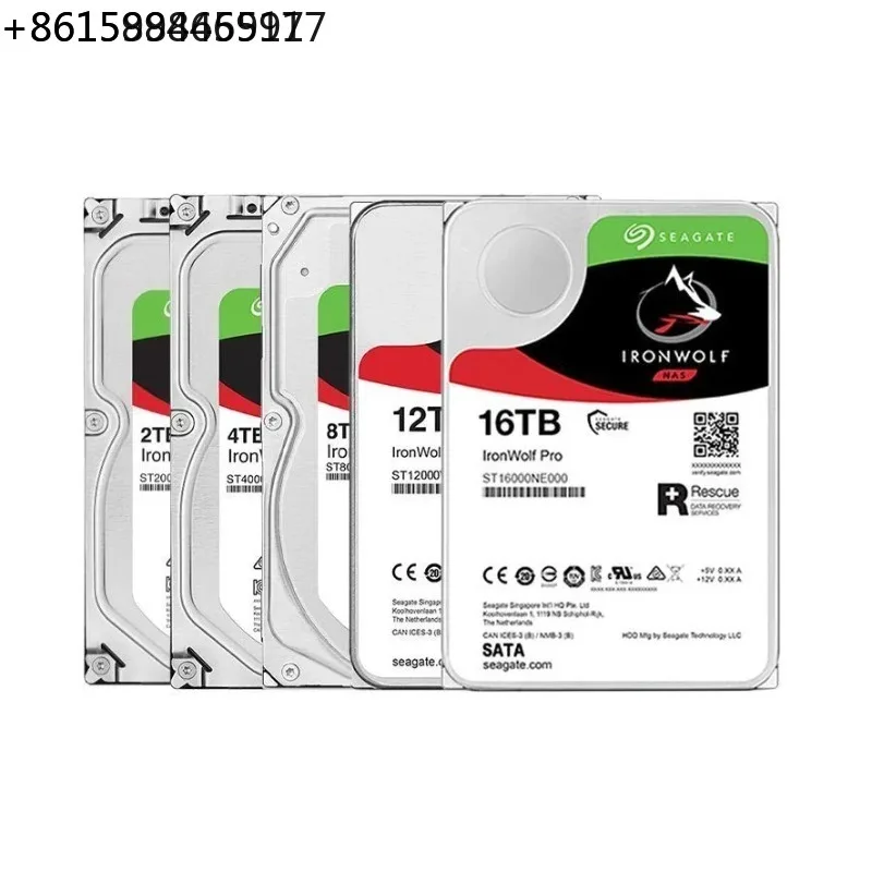 For  IronWolf Pro 3.5 Inch SATA  HDD, 4TB to 16TB Multi-Capacity NAS RAID Hard Drive With Data Recovery Service