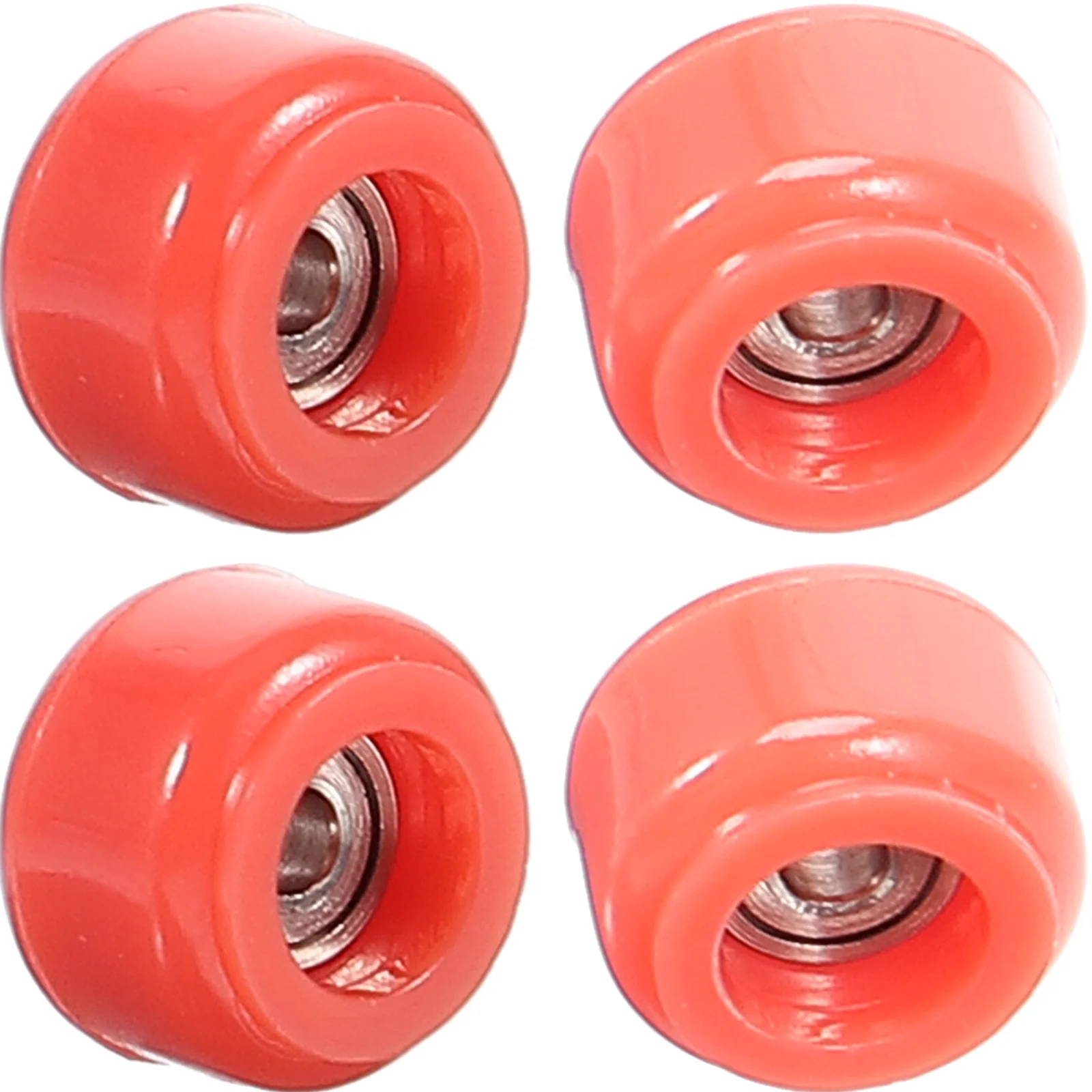 

4pcs Compact Finger Skate Roller Portable Fingertip Sports Sturdy Plastic Stainless Steel Training Coordination Educational For