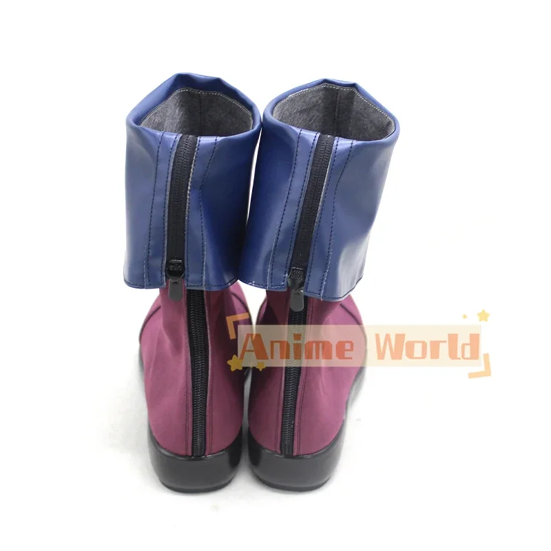 Game Arcane Kids Jinx Cosplay Schoenen PU Lederen Schoenen Halloween Carnaval Laarzen Cosplay Prop Custom Made