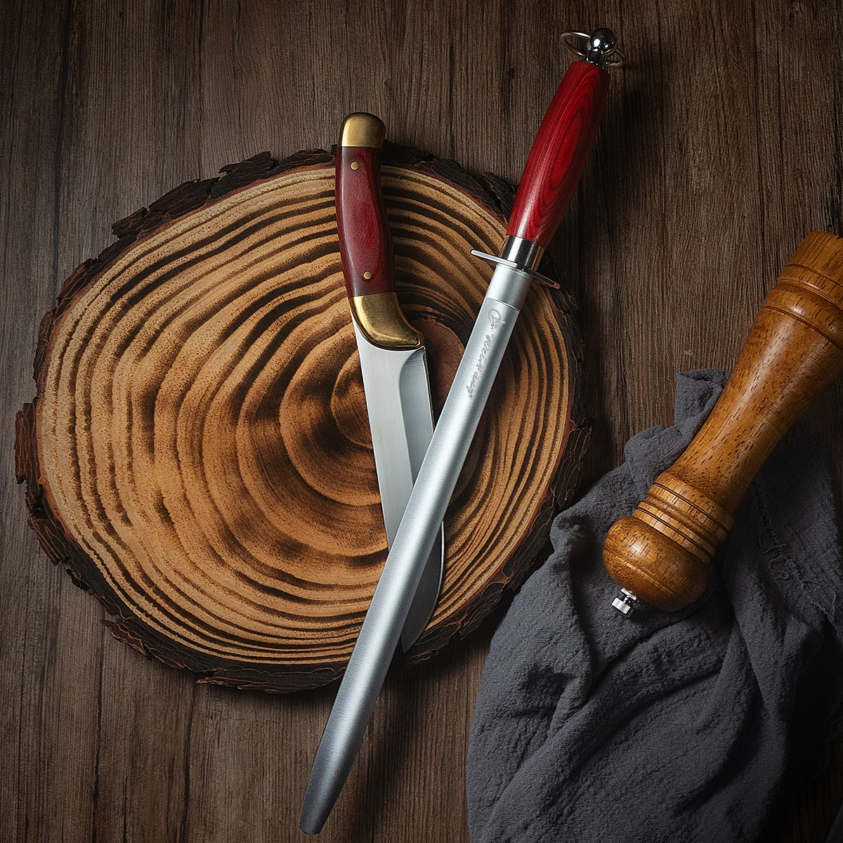 

Профессиональная точилка из вольфрамовой стали, быстрая точилка для ножей для мясников и ножей шеф-повара, сверхтонкая зернистость для точности