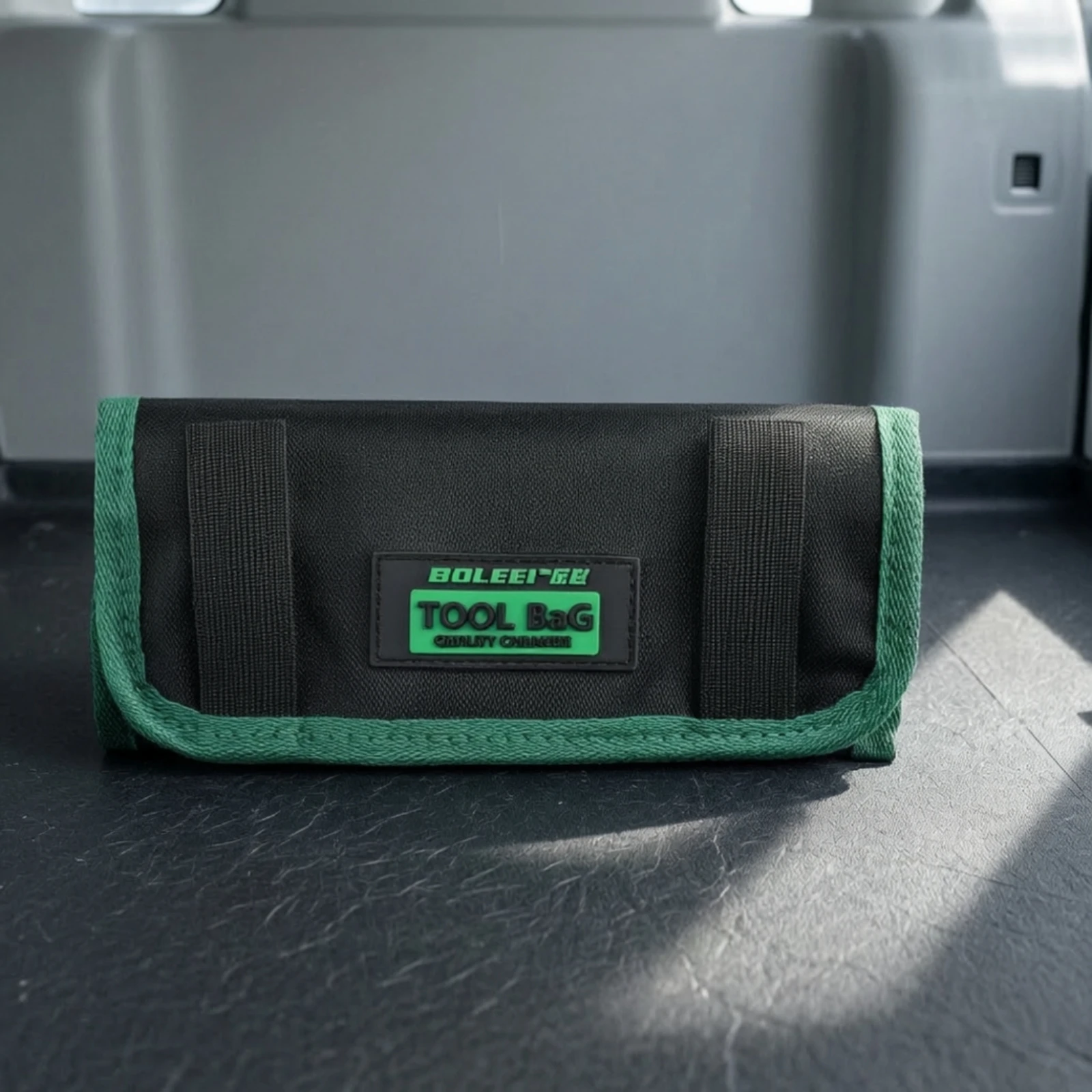 Roll-up Tool Bag Reinforced Tool Roll with Handle Heavy-Duty Multiple Pockets for Technicians, Home Maintenance, Workshop