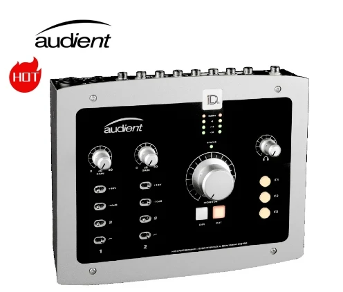 

Audient iD22 Studio Live Recording Guitar JFET D.I USB AD-DA Audio Interface Sound card 10-in,14-out Desktop Interface