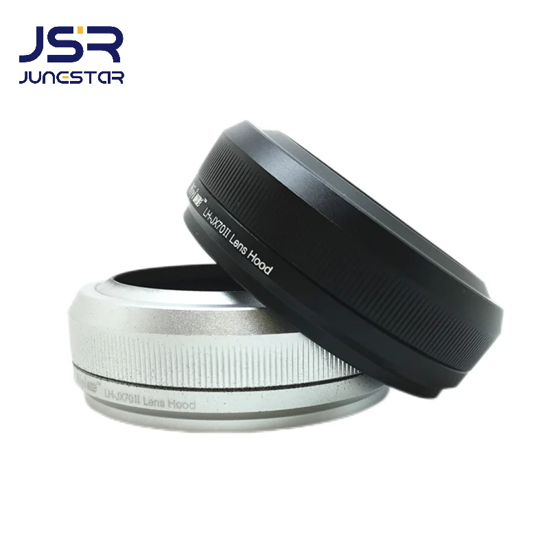 1pcs For fujifilm X70 X100 X100S X100F X100T Lens Hood Black/Silver Camera Accessories