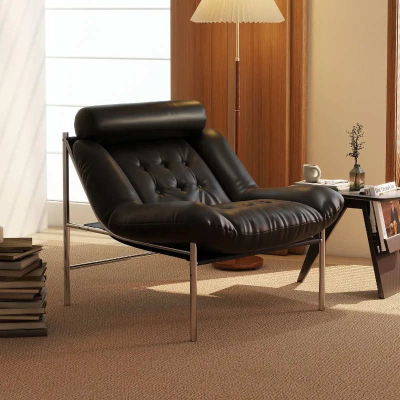 Single sofa chair, sofa living room home antique high-end leisure chair