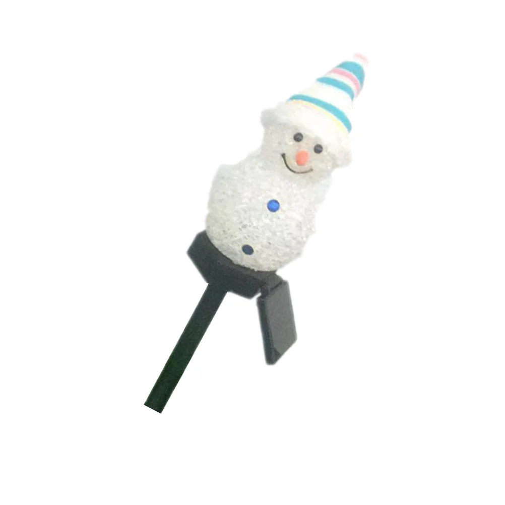 

Outdoor Solar Snowman Lamp LED Waterproof Light Energy Saving for Garden Lawn Patio Yard Christmas Pathway Light