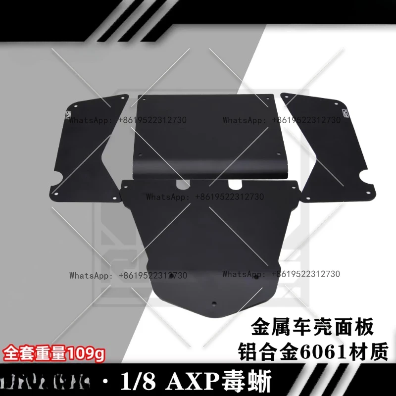 

1/8 AXP8 Venomous Lizard, metal car shell panel, aluminum alloy 6061 material