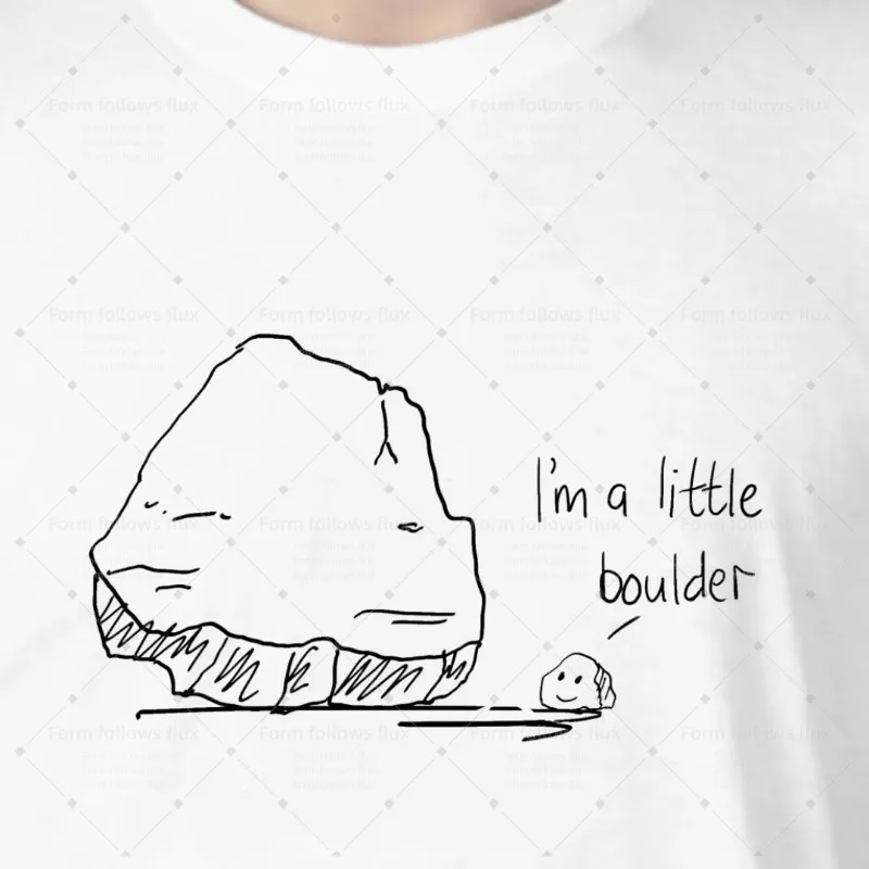 

2026 men T-Shirt Hoodie I’m a little boulder Dads Daftness The Lake District Hand Drawn Comic style Unisex S-6XL Plus Size Frien