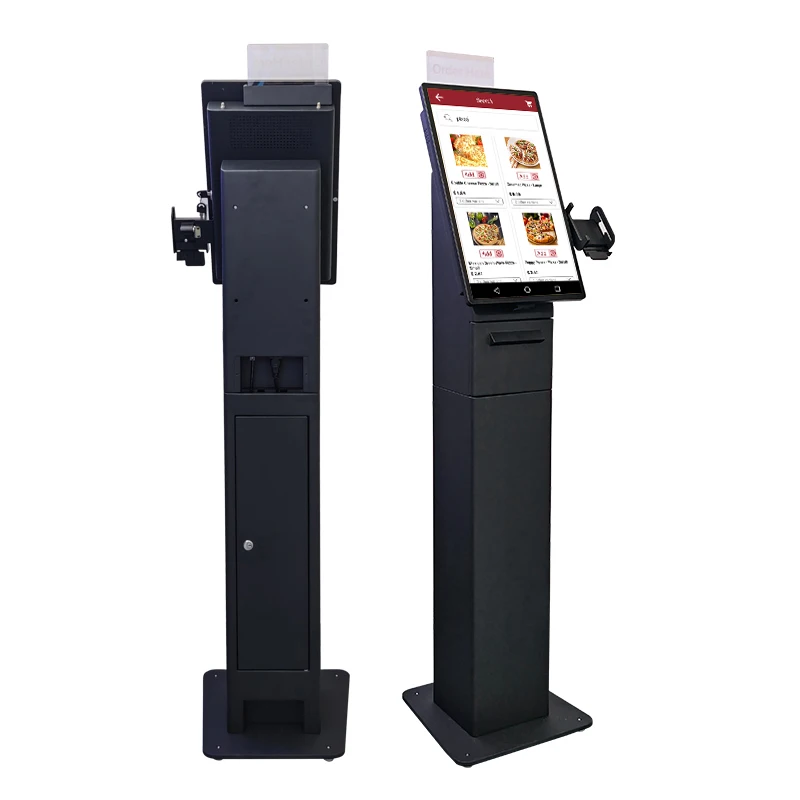 

Floor Stand Kiosk Pos Machine 21.5inch Restaurant Kiosk X86/ARM Multi Touch Payment Kiosk With Optional Peripherals