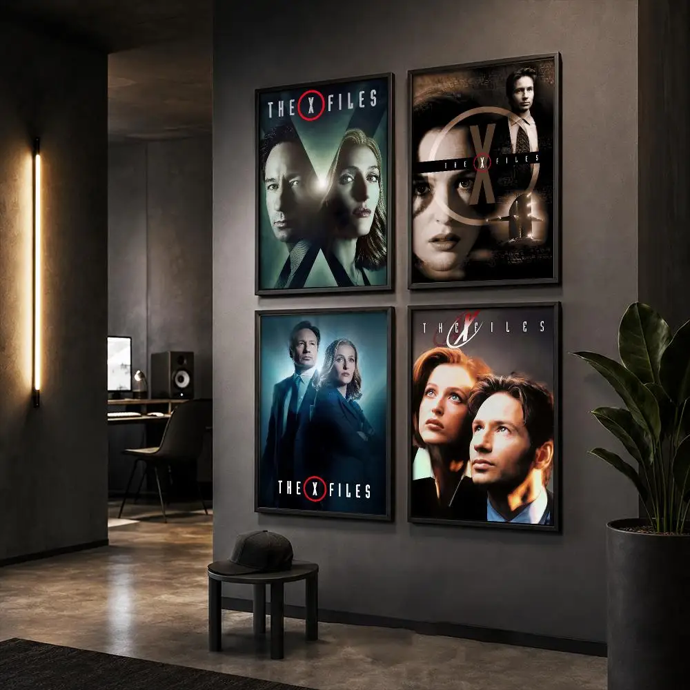 The X-Files Movie Poster HD Home Wall Stickers House Hallway Living Room Bedroom Bar Office Decor Art Prints