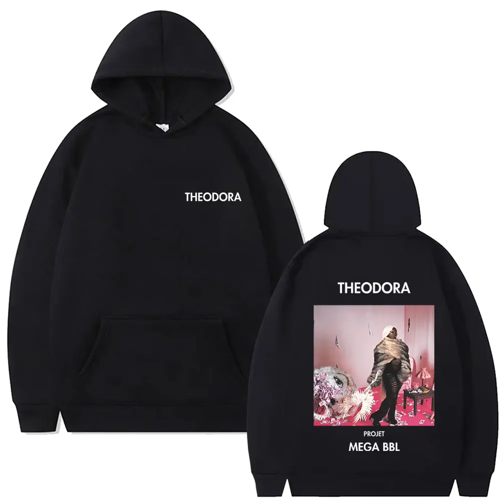 

Rapper Theodora Mega Bbl Album Graphic Hoodie Men Women Clothing Hip Hop Fashion Oversized Pullover Male Casual Vintage Hoodies
