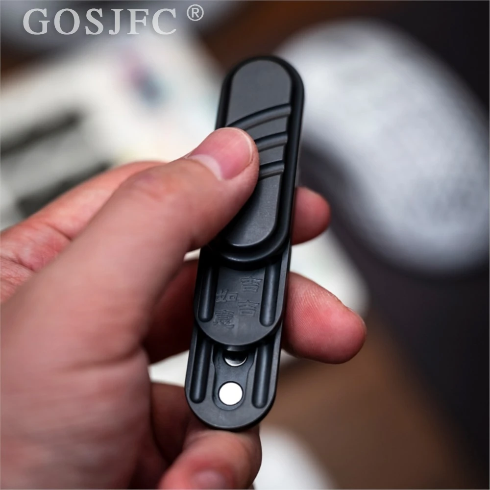 KAIS EDC Lucky Candy juguetes magnéticos Push Slider juguete antiestrés Metal mano Fidget relajante juguetes de oficina portátiles