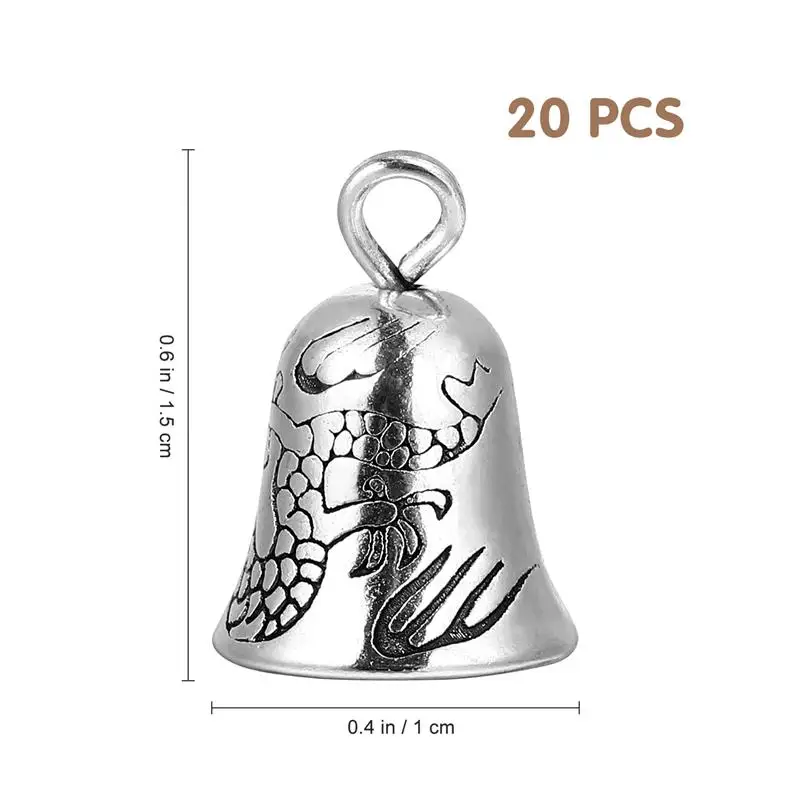 الحرف جرس صغير DIY بها بنفسك ، والحلي جرس صغير ، والسحر معلقة ، قلادة وسوار ، 20 قطعة