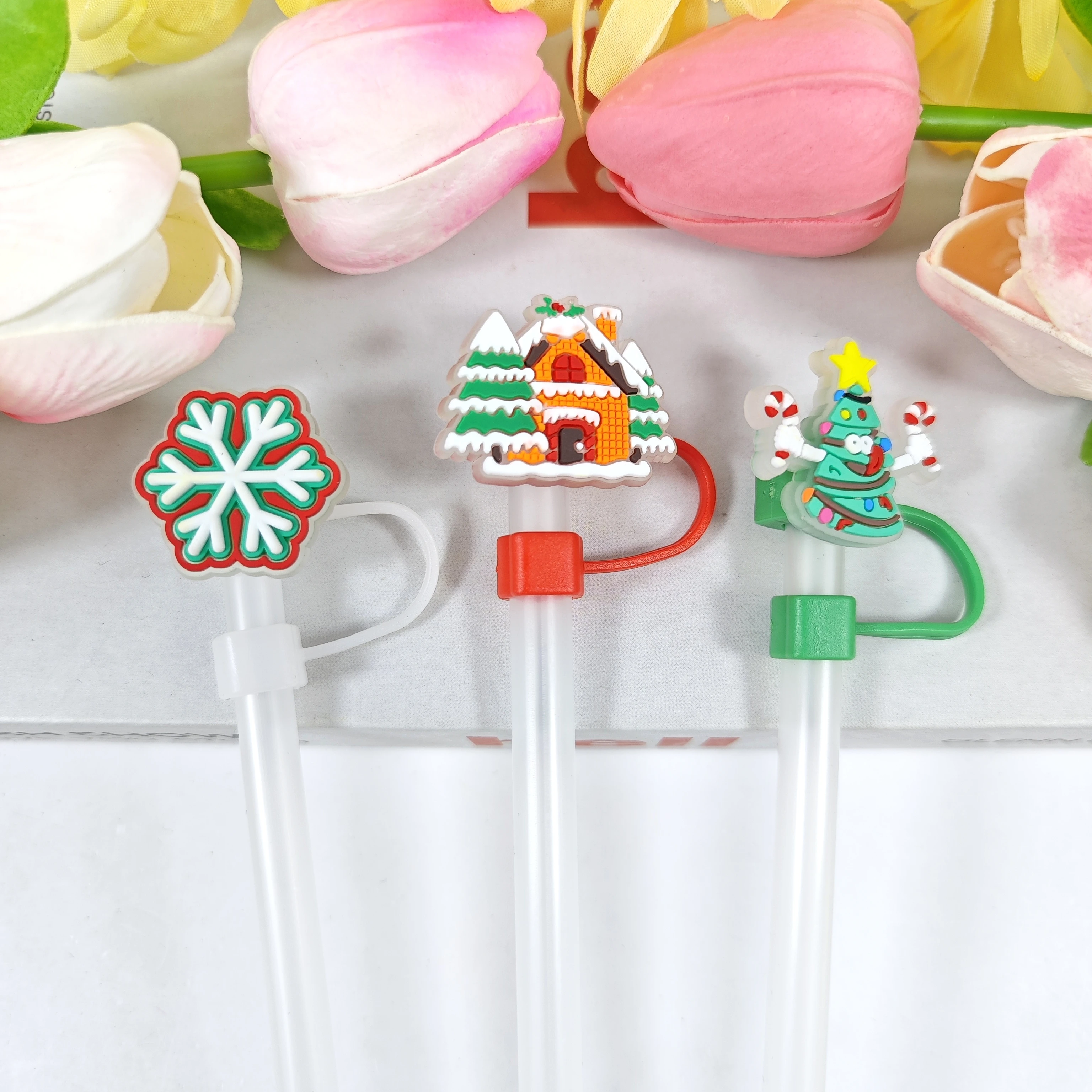 New And Good-Looking Christmas Straw Cap Protective Case