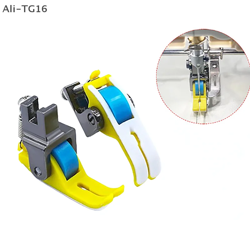 1 PCS Schmale Roller Nähfuß Für Industrielle Einzelne Nadel Steppstich Nähmaschine Zubehör