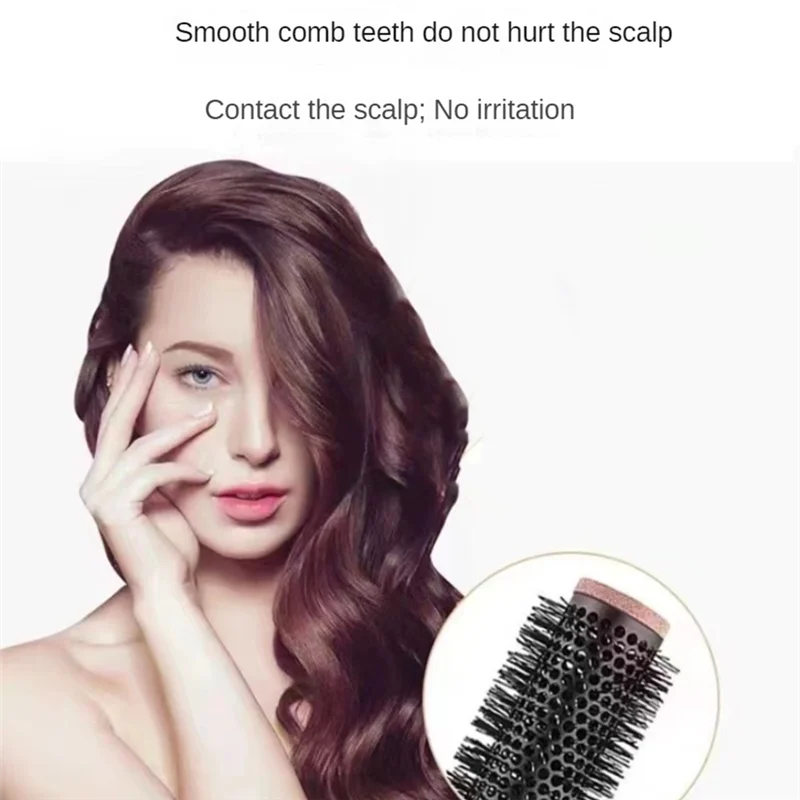 AEE2-For Dyson  Comb+Wide Tooth Comb+Cylinder Comb Massage  Hairbrush Hairdressing Curly Styling Set