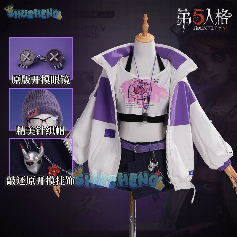 

‌BLK.Mechanic Cosplay Game Identity Ⅴ Tracy Reznik Uniform Halloween Carnival Party Christmas Play Role Clothes Clothing