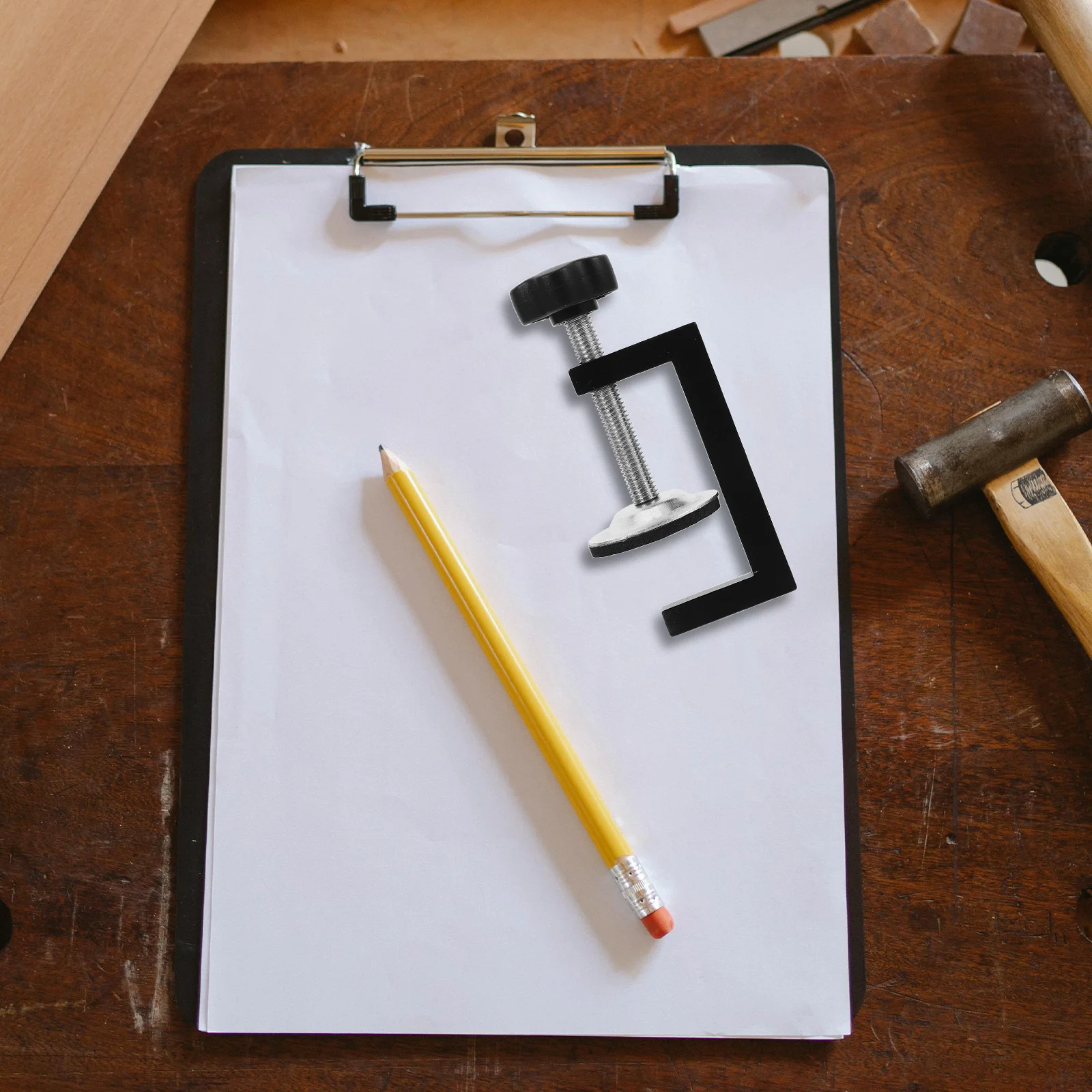 

2Pcs G Clamp Adjustable Patio Furniture Clips Sofa Fasteners Outdoor Wicker Chair Clamps Sectional Sofa Furniture Clips