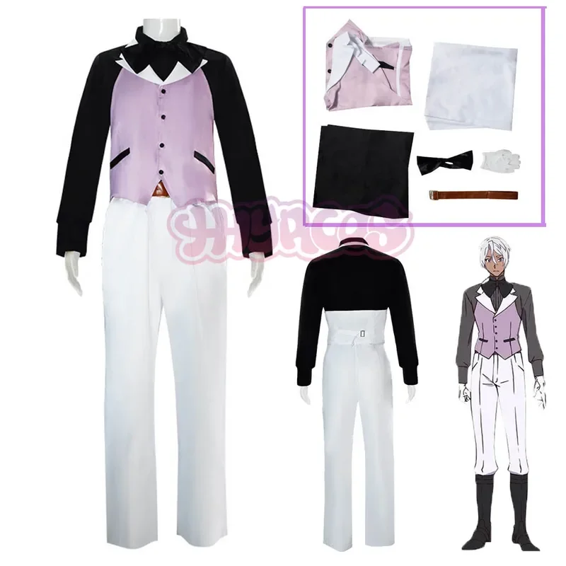 

FC6Anime The Case Study of Vanitas Noe Archiviste Cosplay Costume Outfit Halloween Carnival Suit Cosplay Costume 7PCS Glove@FC8！