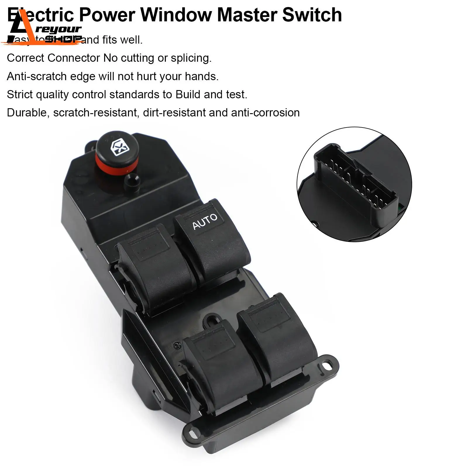 Areyourshop 35760-S9A-G042 Electric Power Window Master Switch For Honda CRV 2002-2006 35750-SAE-P03 Car Auto Parts