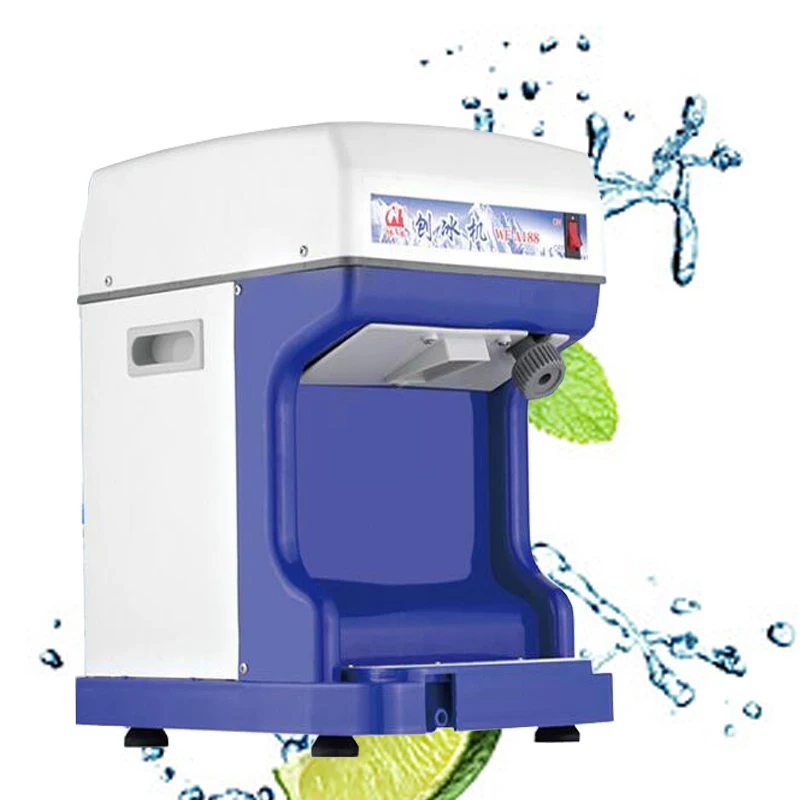 ماكينة صنع الثلج التجارية عالية الطاقة لمتجر الشاي ماكينة صنع الثلج الكهربائية عصير المنزل كسارة الثلج الصغيرة للبيع #5