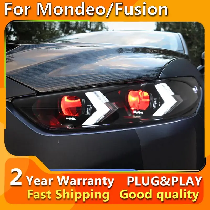 Car LED Headlight for Ford Fusion Mondeo 2013-2016 Head Lamp Automotive Accessories