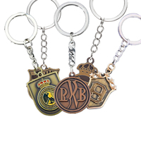 50 Teams Real Nice Soccer Craft Supplies DIY Football Ornaments Europe America All Clubs Madrid Bronze Alloy Metal Plaques 1Pcs