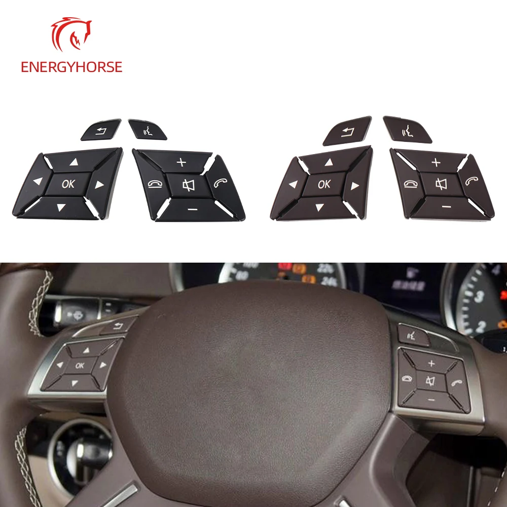 

For Mercedes Benz C Class E Class GLK W204 X204 Steering Wheel Buttons C200 E260 GLK300 Multifunctional Buttons