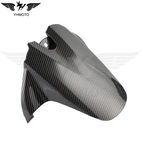 Imagen 1 del producto Para Suzuki GSXR600 750 K6 K8 2006-2010 guardabarros de motocicleta guardabarros trasero abrazador de llantas contra salpicaduras de barro pintado con fibra de carbono