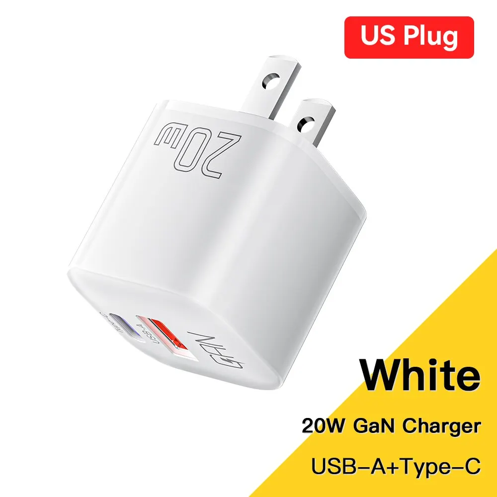 Essager 20w gan usb typ c ladegerät pd schnell lade telefon qc 3,0 schnell ladegeräte für iphone 14 13 12 11 pro max mini ipad aufladen