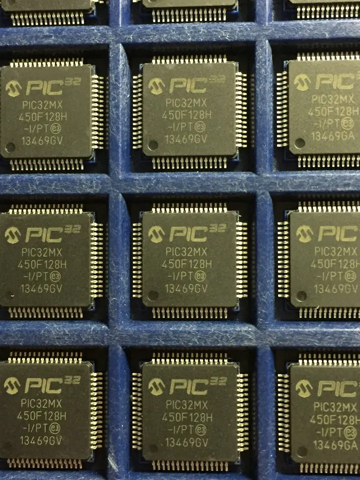 2-10pcs  PIC32MX450F128H-I/PT  PIC32MX450F128H  TQFP64  100%New And Original