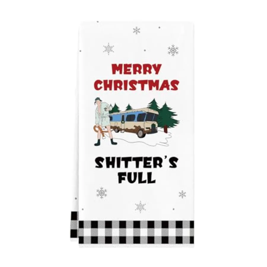 

Christmas Vacation Decorations Fy Holiday Bathroom Hand Towel Griswold Family Cousin Eddie Christmas Vacation Merch Gts Holiday