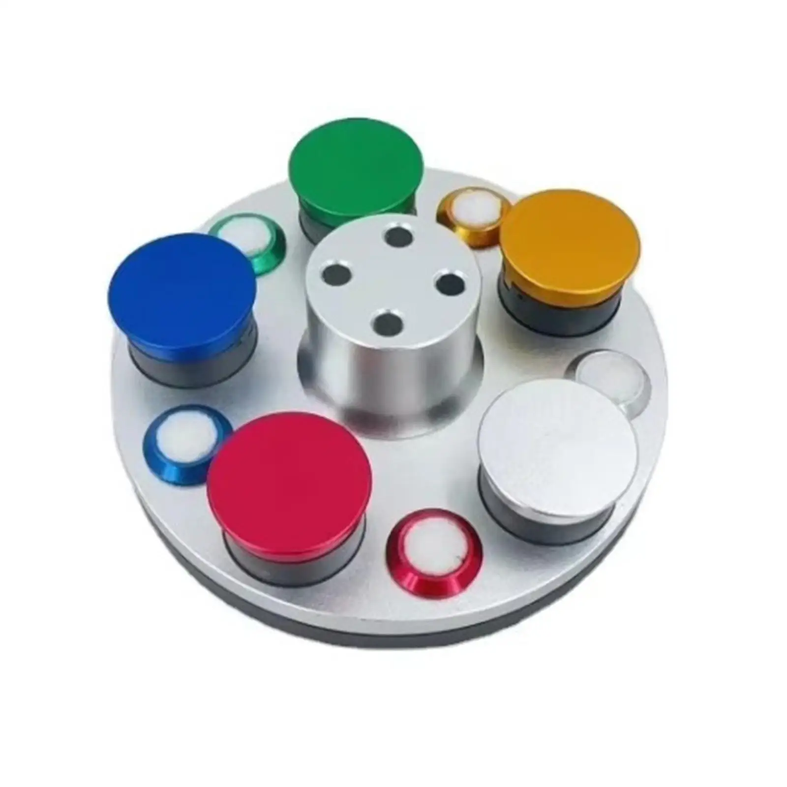 Watch Oil Cup Holder Reusable with 5 Cups Portable Watch Oil Dip Oiler Stand