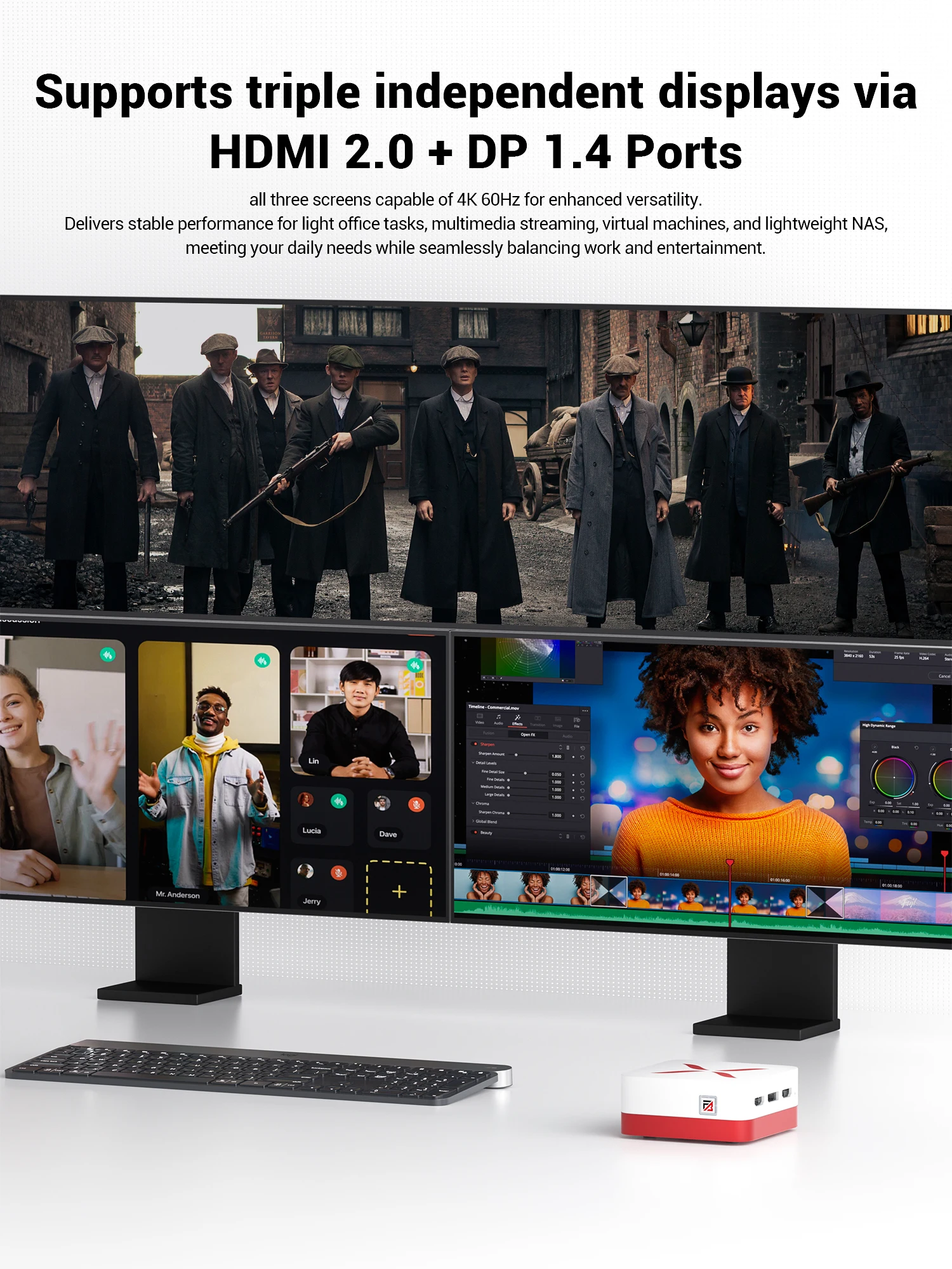 Firebat T3 Mini PC Intel Alder Lake N150 Windows 11 Pro Mini PC 12GB DDR4 M.2 512GB PCIe SSD WiFi 5 BT4.2 computadora de escritorio