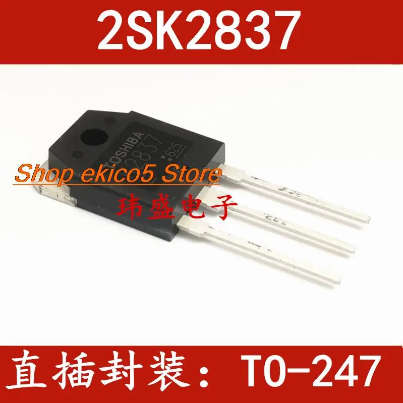 10pieces Original stock   K2837  2SK2837 N20A500V