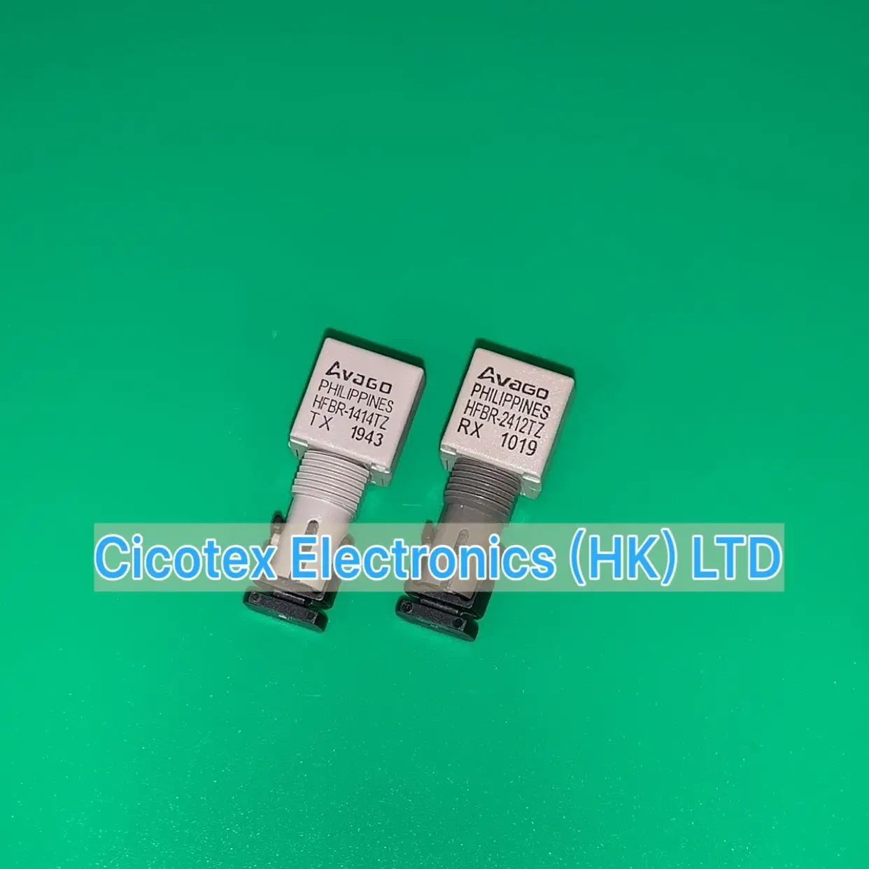 

2 шт./пары, HFBR-1414TZ & HFBR-2412TZ детали для оптоволокна HFBR1414 XMITTER ST & HFBR2412, приемник оптоволокна 5MBD TTL ST