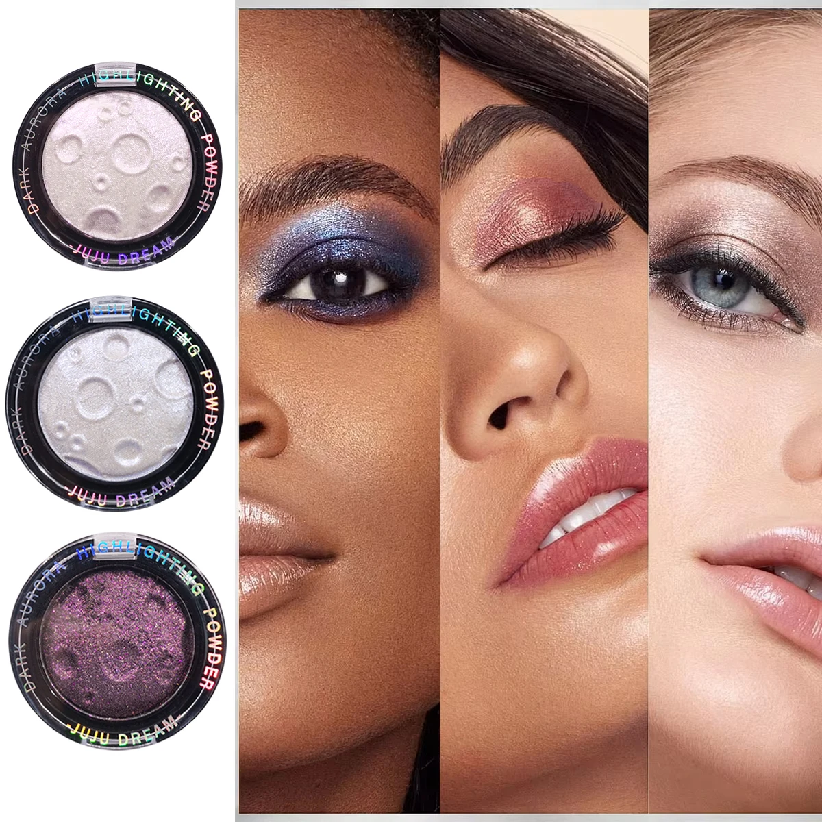 CHARMACY nouveau 5 Multichrome unique ombre à paupières haute teneur en pigment longue durée Duo Chrome fard à paupières paillettes maquillage pour les yeux