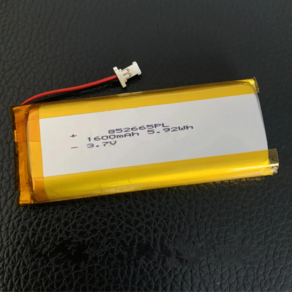 Original Replacement 1600mAh Battery For Maxto M3 M3S GT3 Motorcycle Recorder Li Polymer Rechargeable Pack view 3