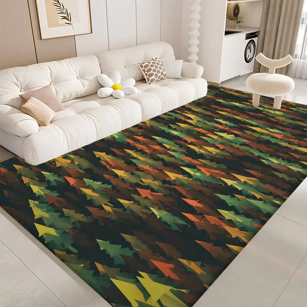 

3D коврик для ванной комнаты с рисунком дерева, нескользящий коврик для прачечной, декор для стирки, балкон, детский коврик для гостиной, туалета