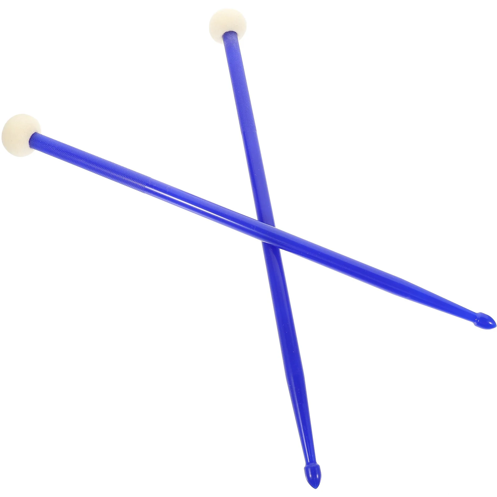 

1 Pair Double-End Drum Sticks Lightweight Durable Percussion Sticks For Jazz Music Performance Portable Practice Drumstick