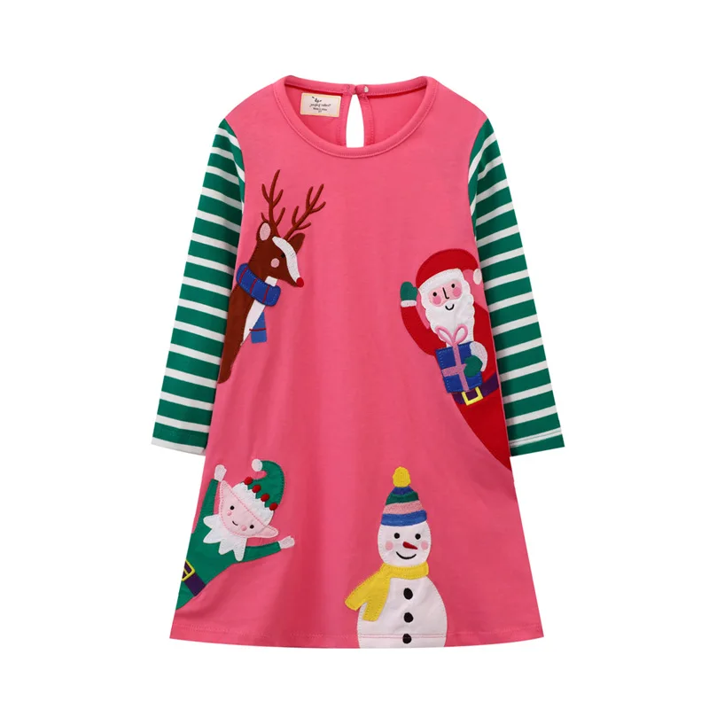 

ChildrenANew Style Girls' Dress for Young Children Long Sleeve Wholesale Distribution Princess Dress